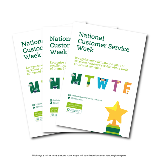 NCSW - Posters A3 pack of three