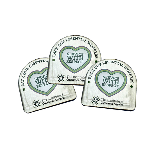 Service with Respect - Pin badge