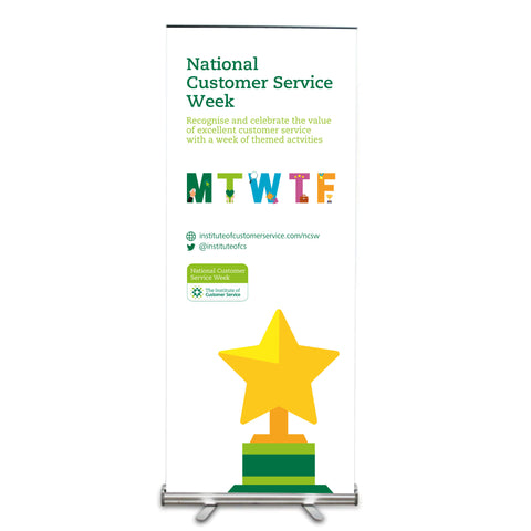 NCSW roll-up banner