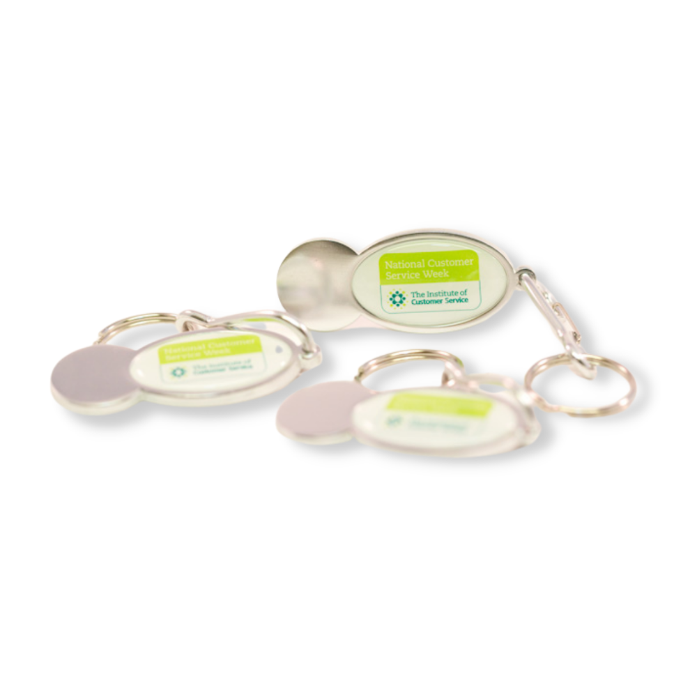 NCSW Trolley coin keyring