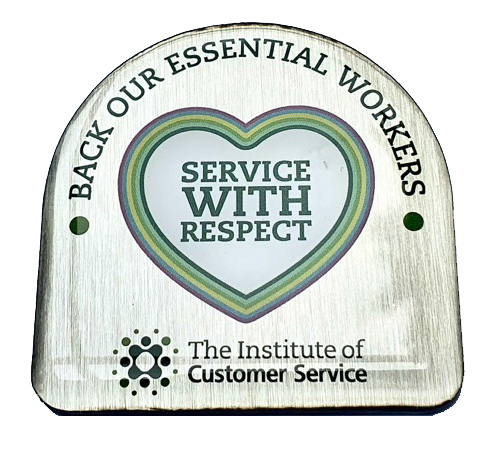 Service with Respect - Pin badge