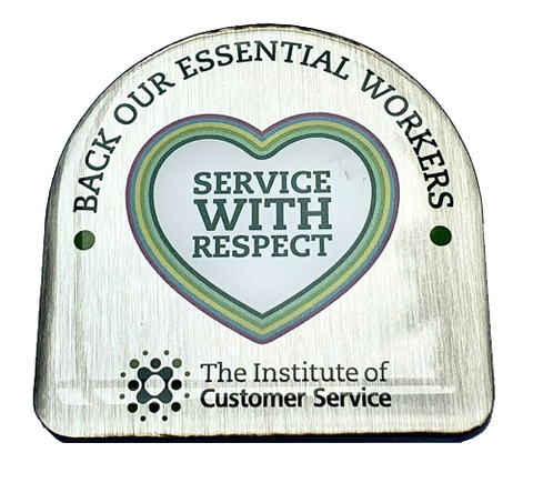 Service with Respect - Pin badge